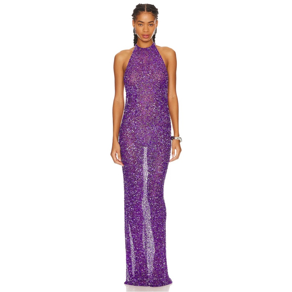 NWT Retrofete Clarisse Dress in Amethyst